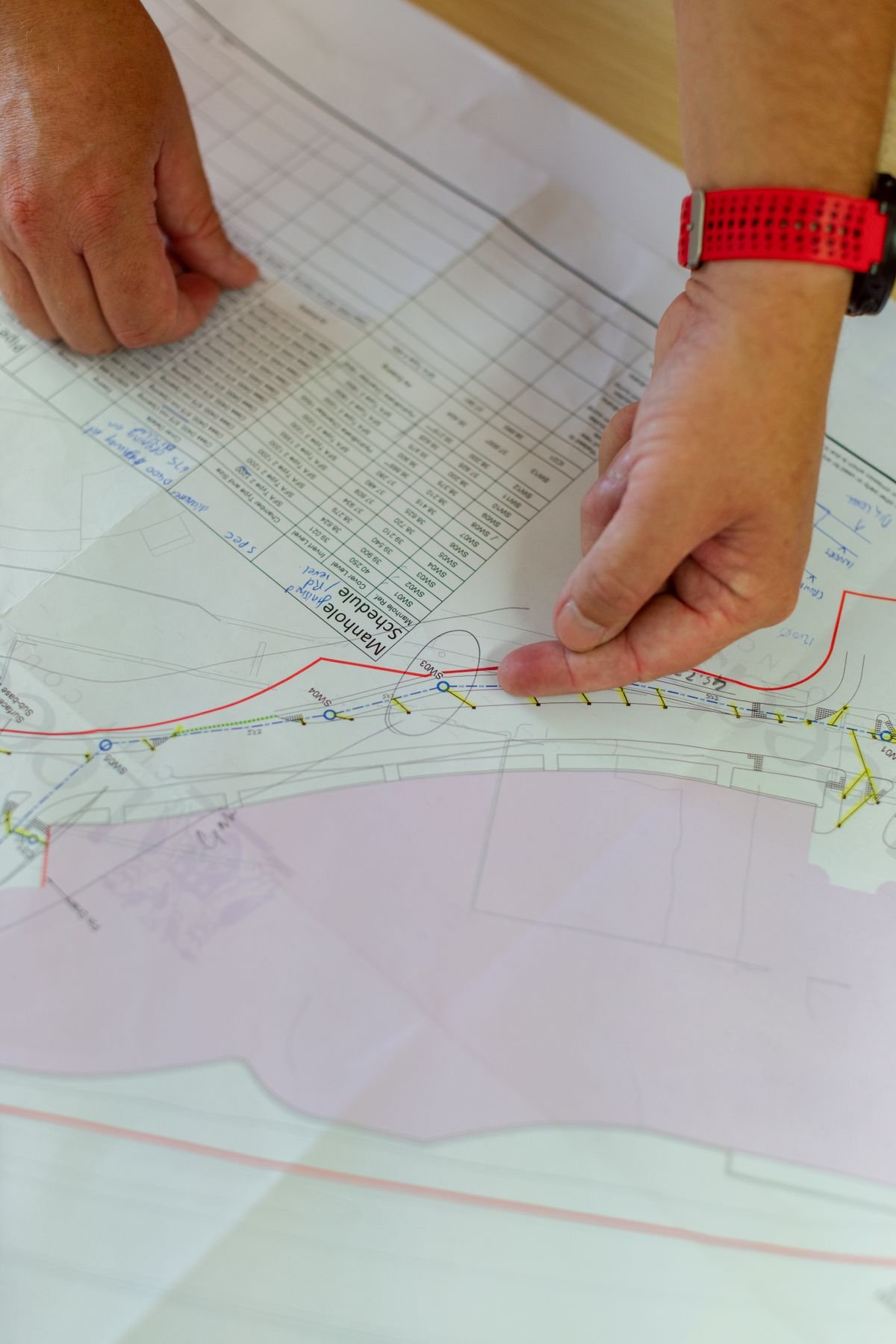 Engineering drawings and project planning